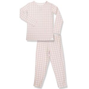 LOOCSY Super Soft Pajama Set / Baby Girls 6-12 months Pink Gingham